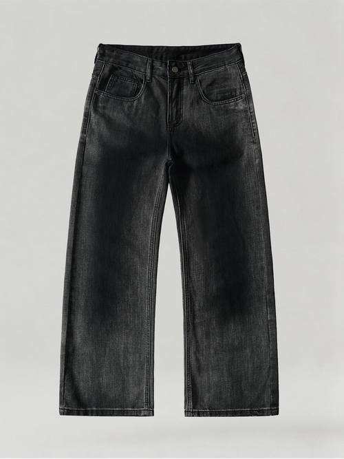 Blossom Black Denim