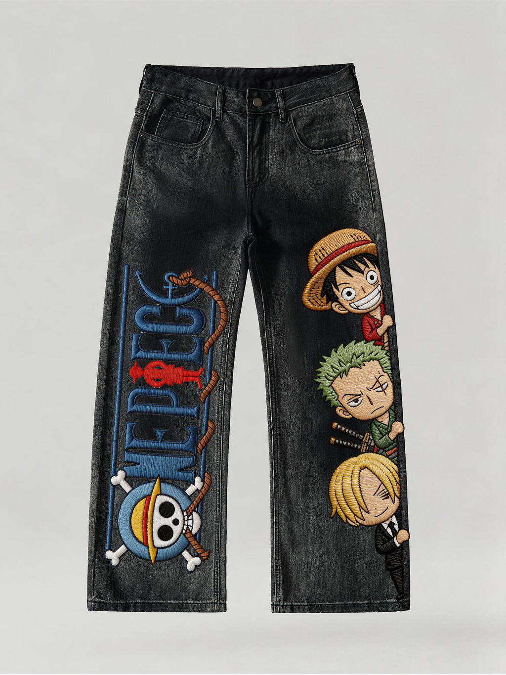 One Piece Cartoon Denim