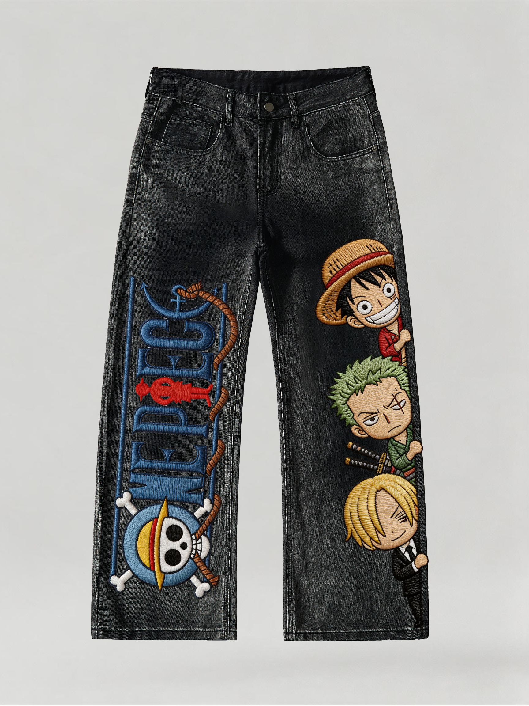 One Piece Cartoon Denim