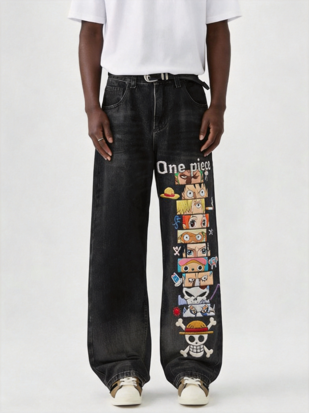 One Piece Black Jeans
