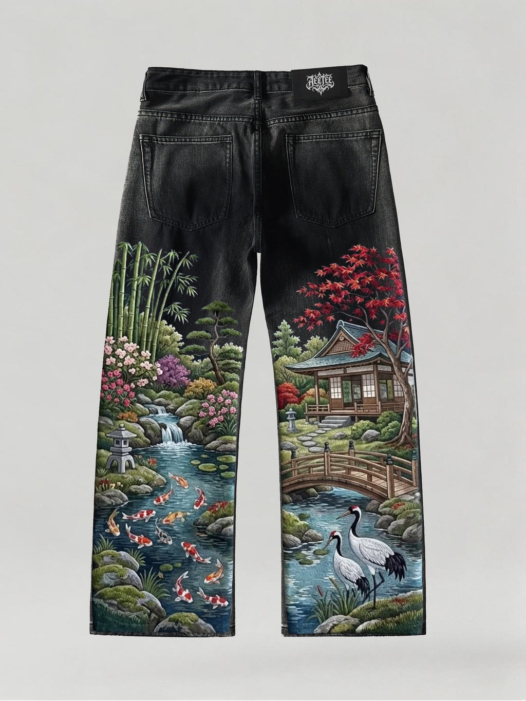 Landscape Scenery Denim