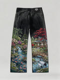 Landscape Scenery Denim