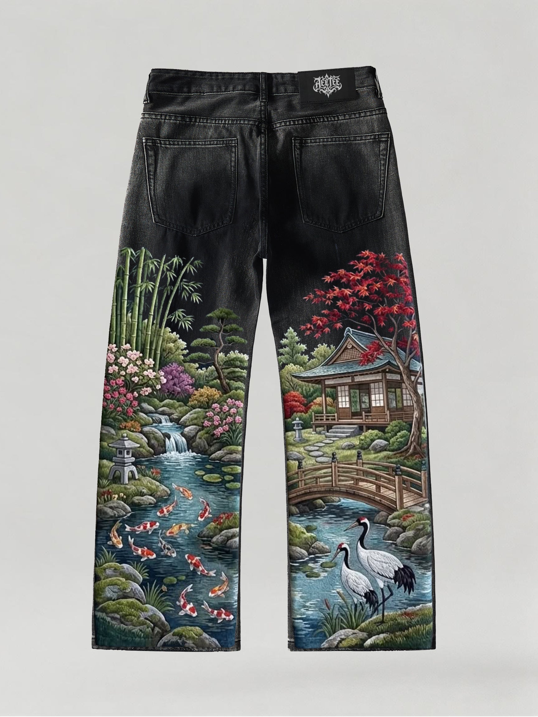 Landscape Scenery Denim
