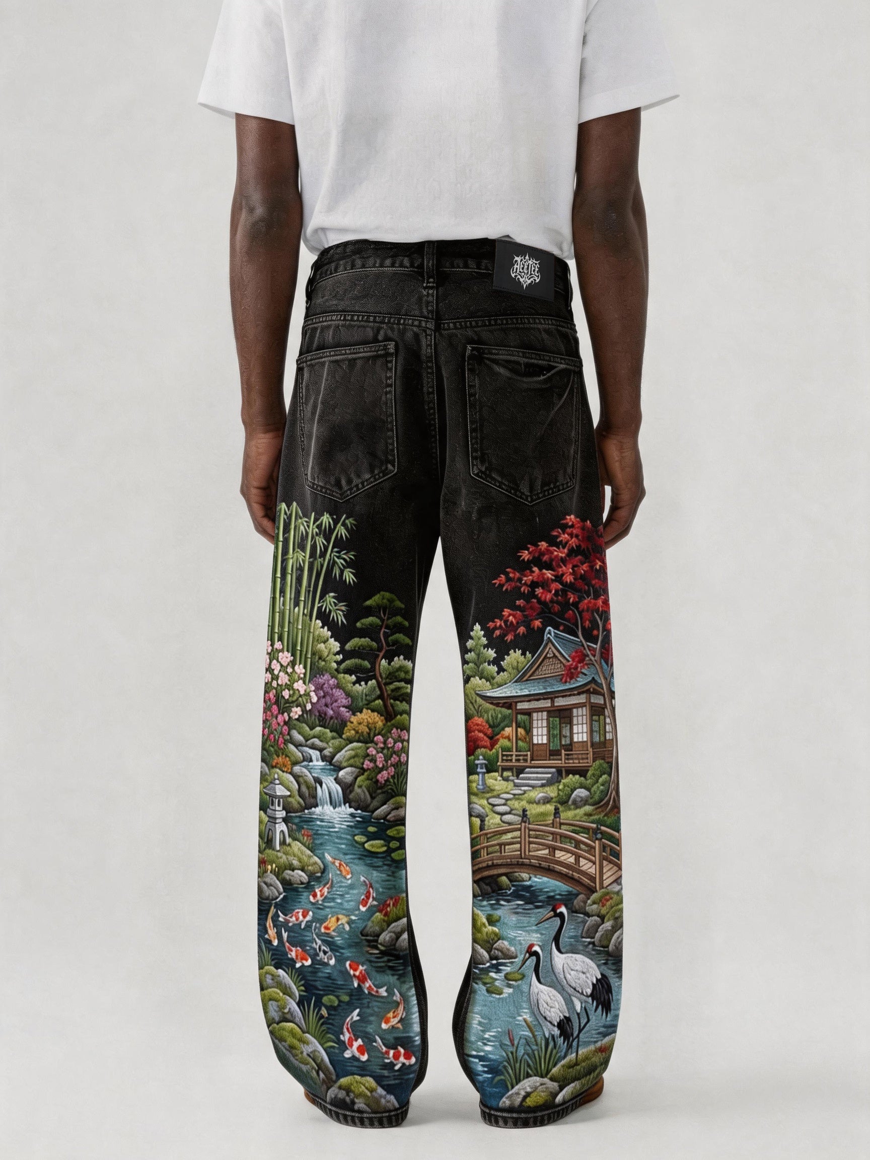 Landscape Scenery Denim