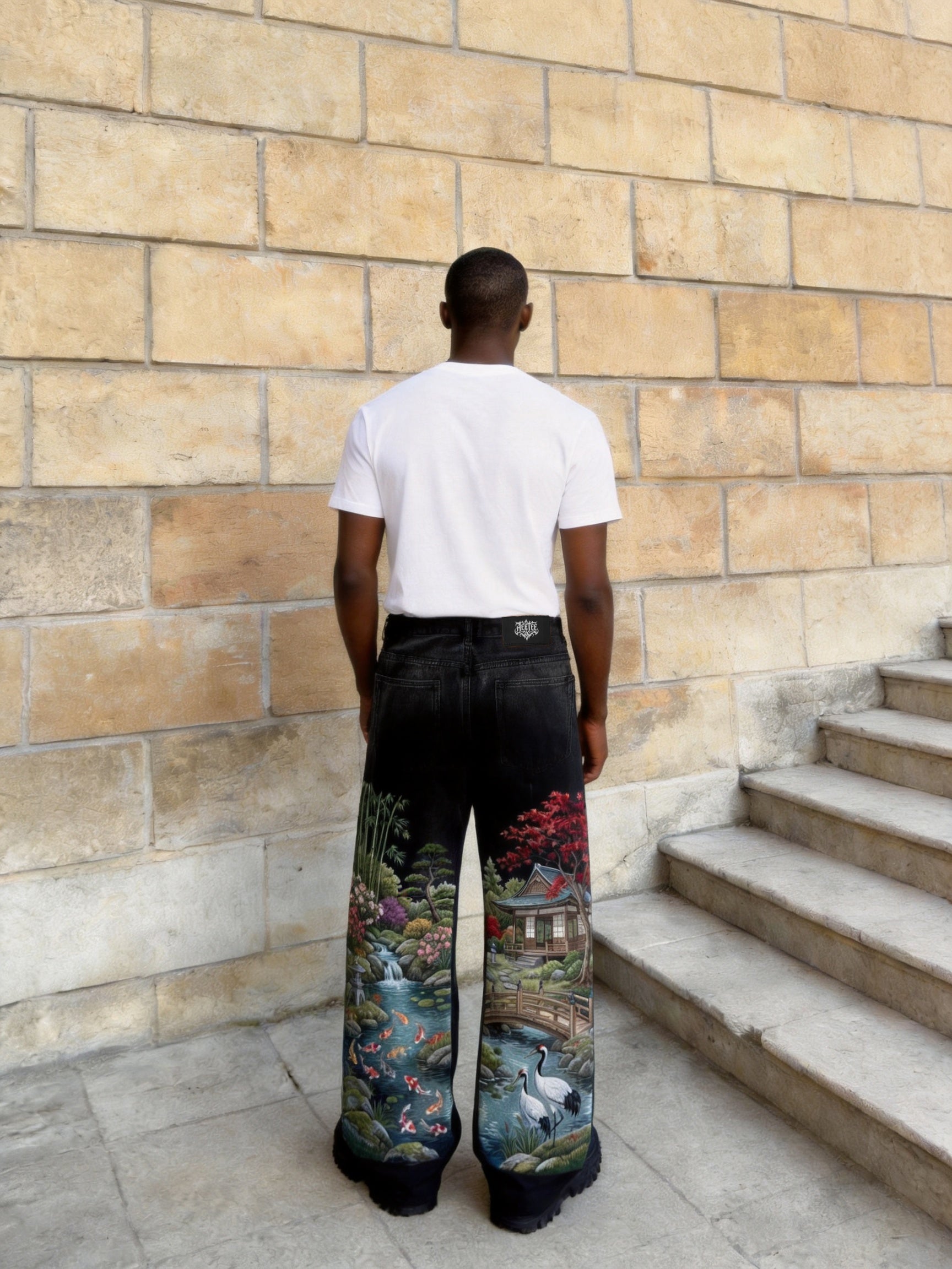 Landscape Scenery Denim