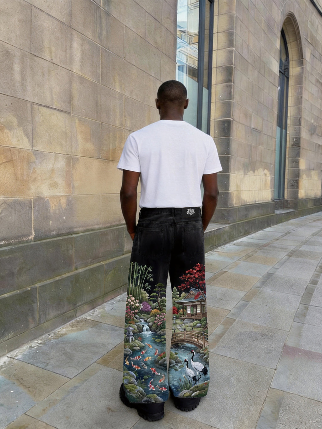 Landscape Scenery Denim