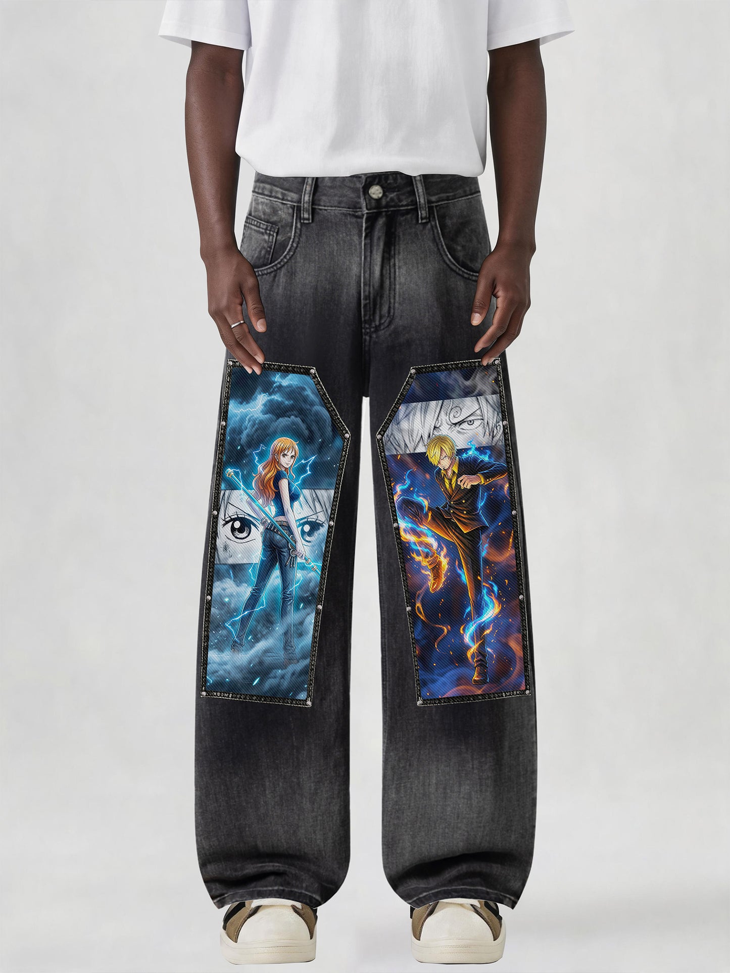Nami & Sanji Swaps Jeans