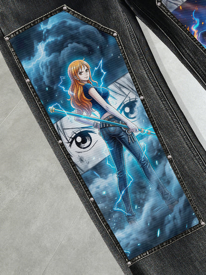 Nami & Sanji Swaps Jeans