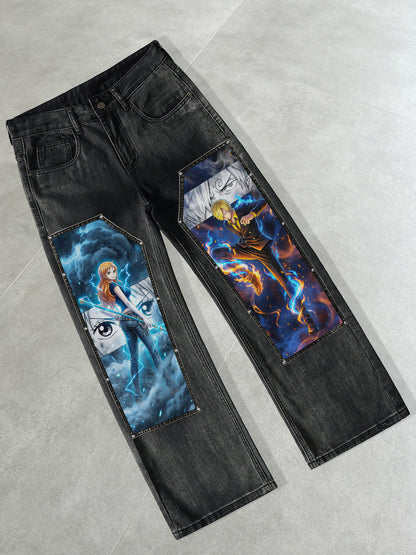 Nami & Sanji Swaps Jeans