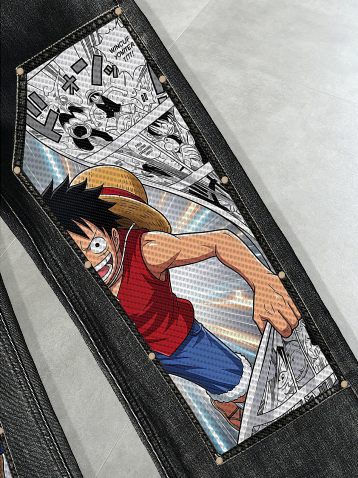 Luffy Dynamic Comics Swaps Denim