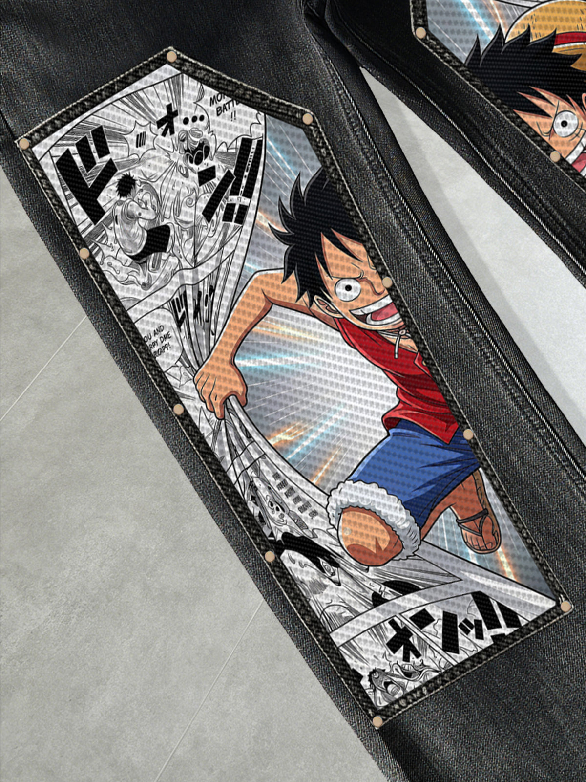 Luffy Dynamic Comics Swaps Denim