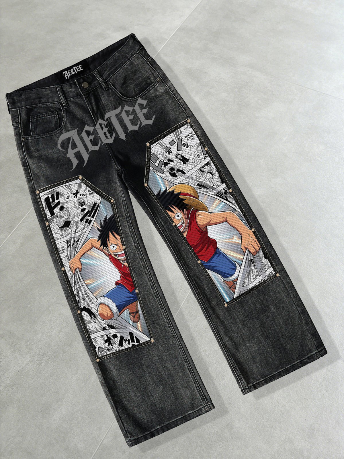 Luffy Dynamic Comics Swaps Denim
