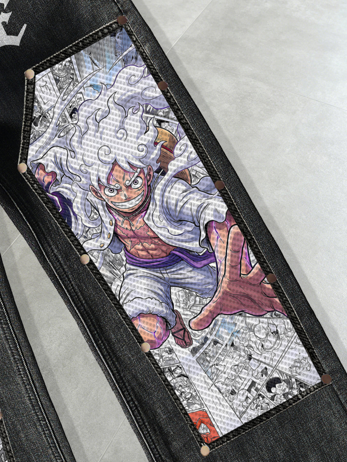 Straw hat & Gear 5 Luffy Denim