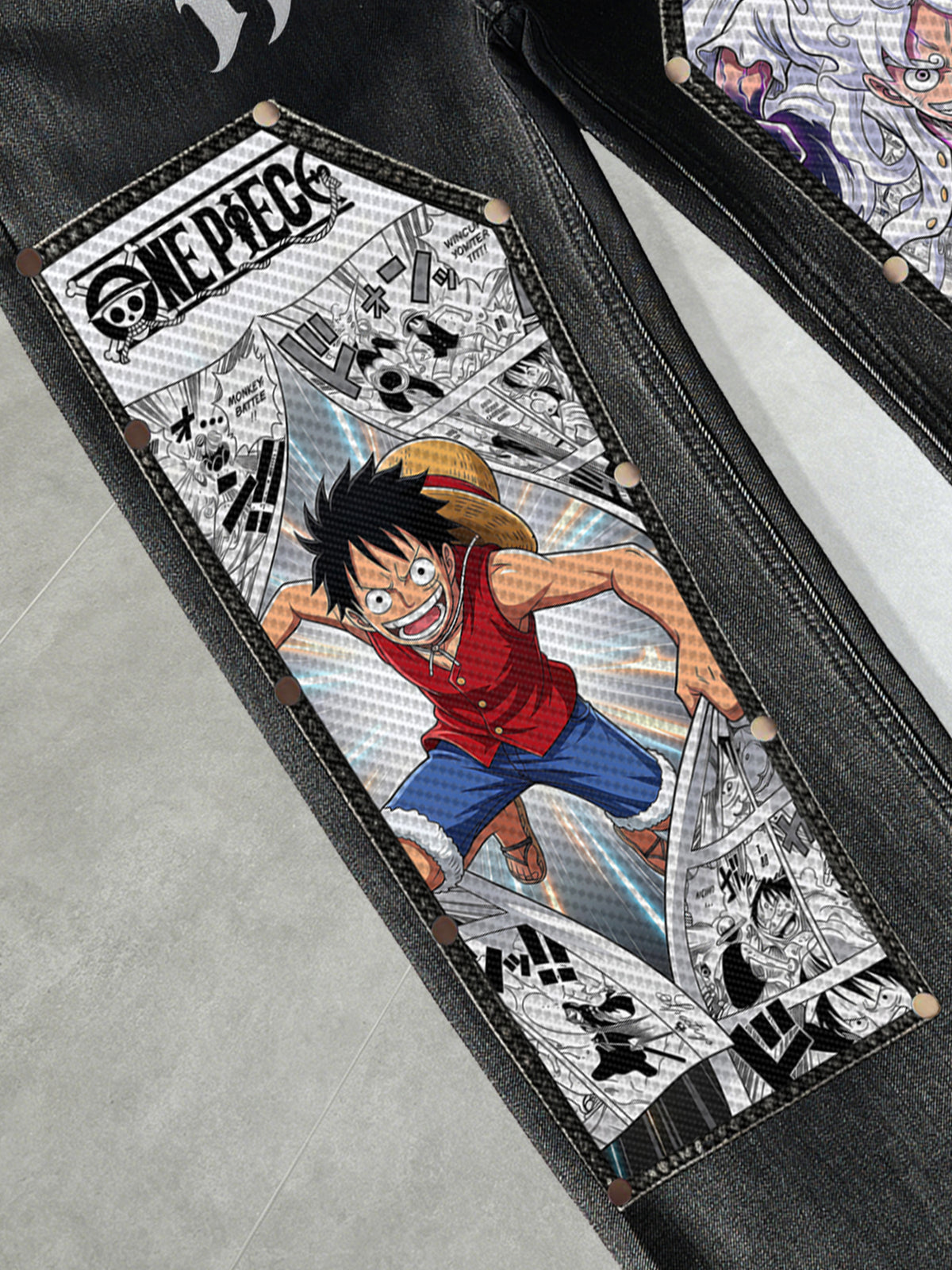 Straw hat & Gear 5 Luffy Denim