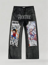 Straw hat & Gear 5 Luffy Denim Jeans