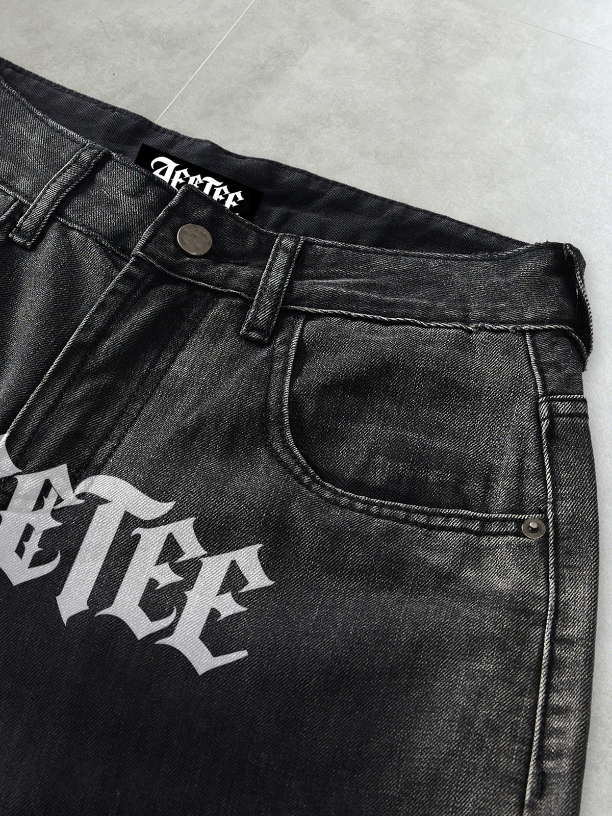 Classic D.Luffy Back View Denim
