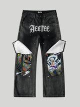 Giant vs Gear 5 Luffy Denim