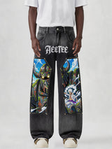 Giant vs Gear 5 Luffy Denim