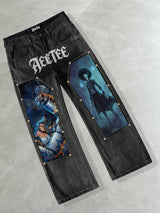 Franky & Brook Splicing rivets Patches Denim