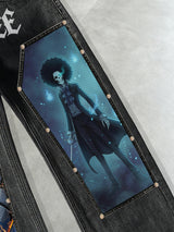 Franky & Brook Splicing rivets Patches Denim