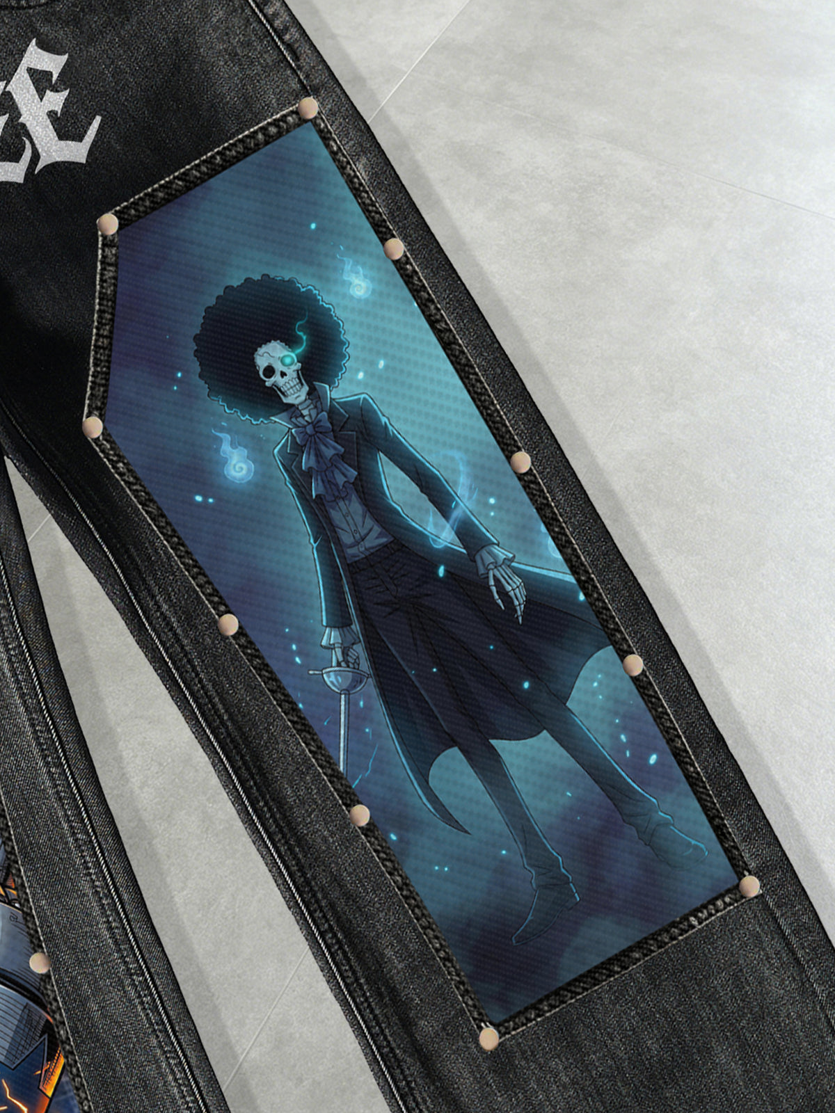 Franky & Brook Splicing rivets Patches Denim