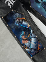 Franky & Brook Splicing rivets Patches Denim