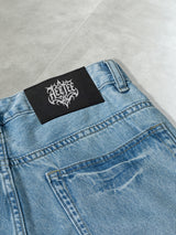 One Piece Streetwear Denim Jeans