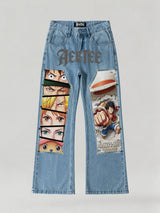 One Piece Street wear Denim Jeans