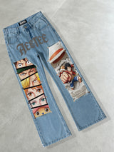 One Piece Street wear Denim Jeans