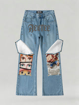 One Piece Street wear Denim Jeans