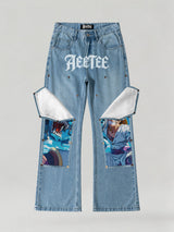 Gear 5 D. Luffy & Kaido Blue Dragon Jeans