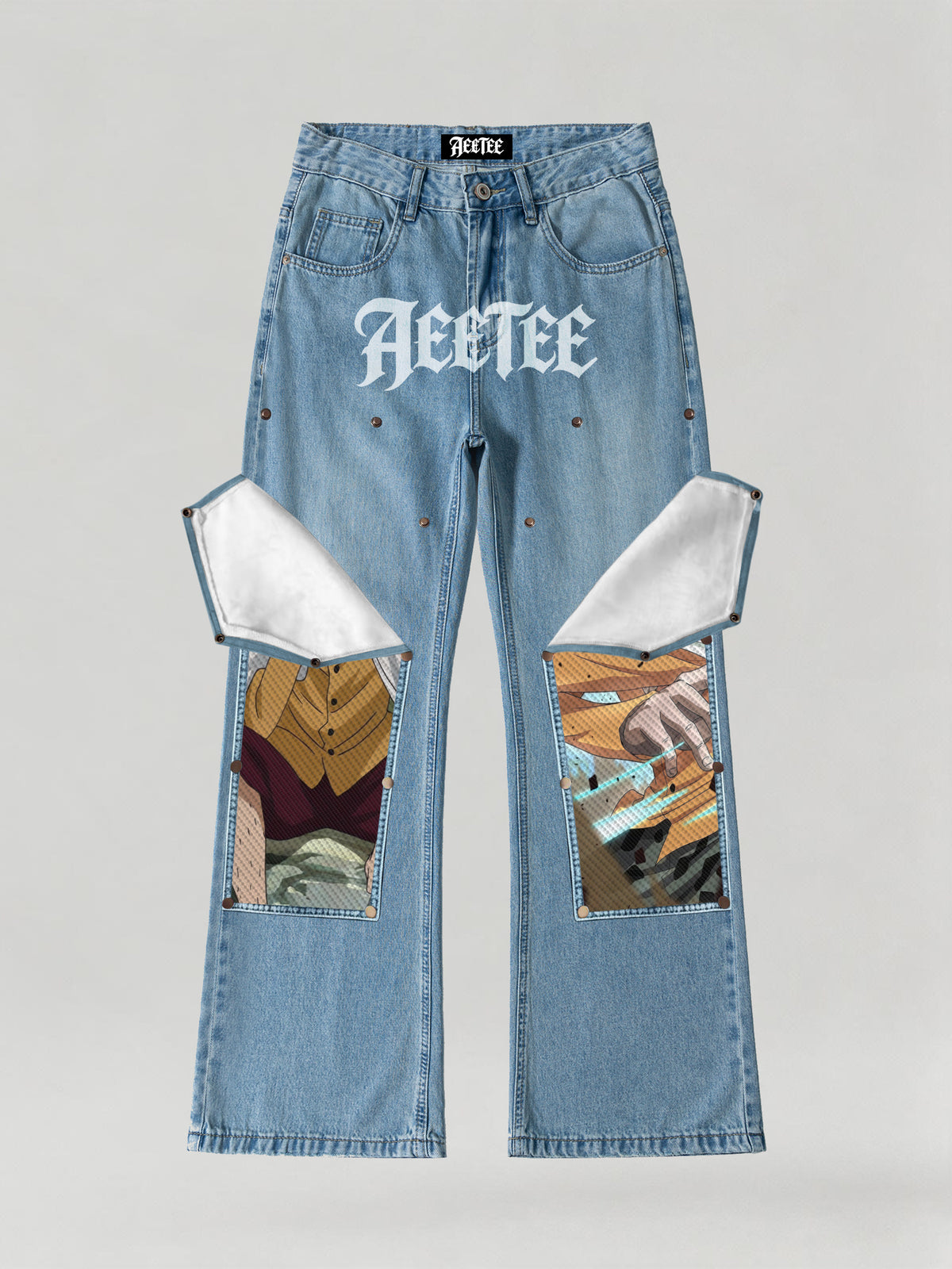 Dark King Silvers Rayleigh Patches Denim