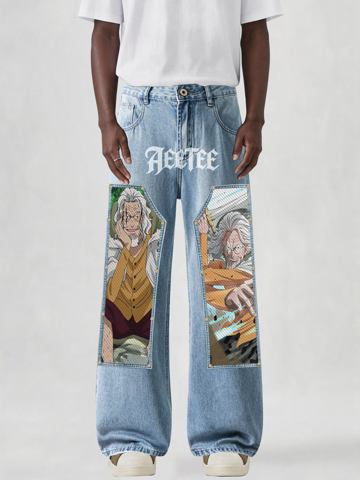 Dark King Silvers Rayleigh Patches Denim