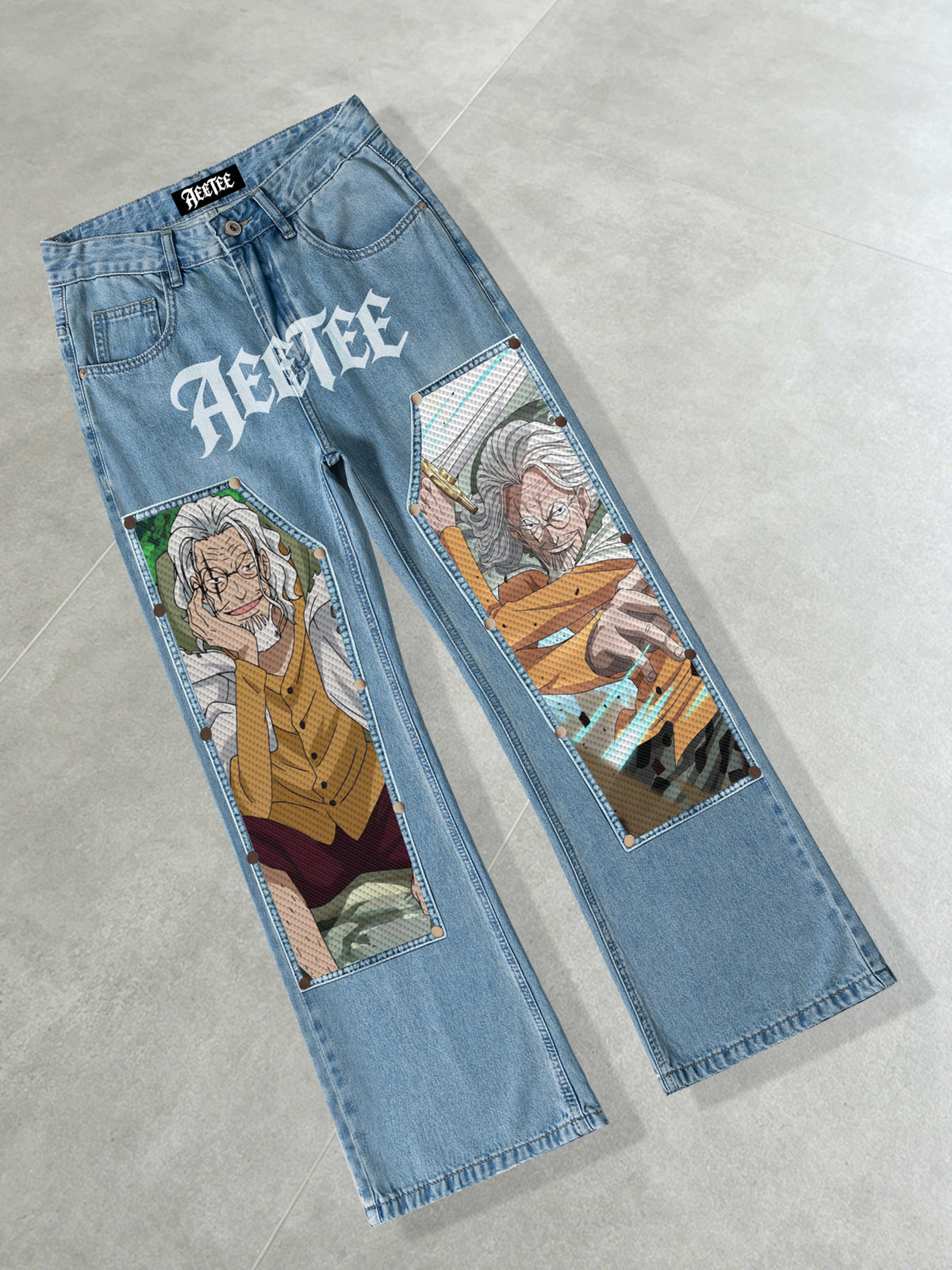 Dark King Silvers Rayleigh Patches Denim