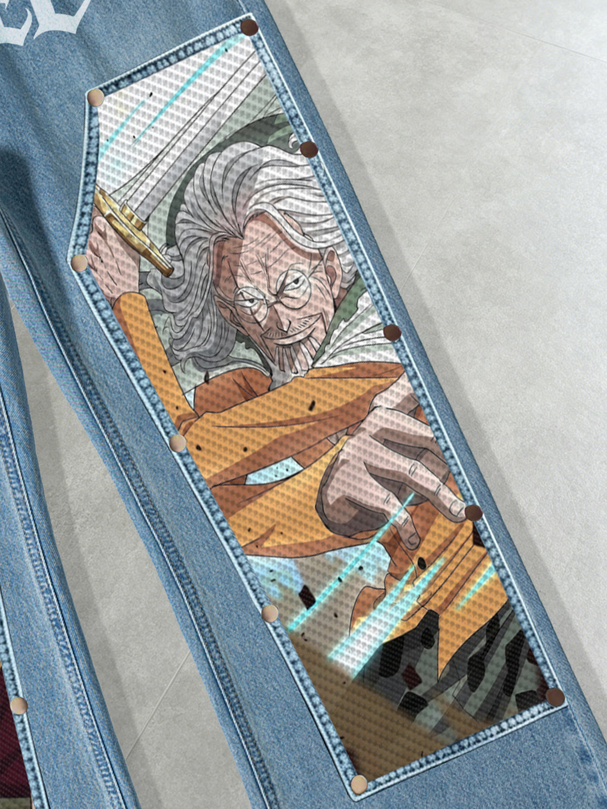 Dark King Silvers Rayleigh Patches Denim