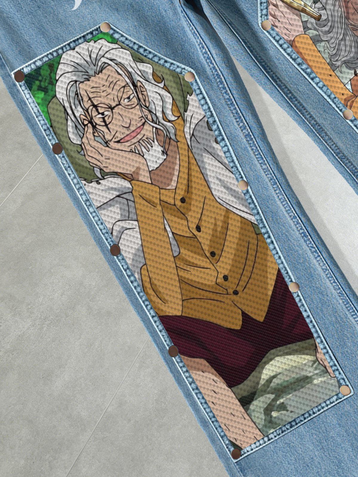 Dark King Silvers Rayleigh Patches Denim