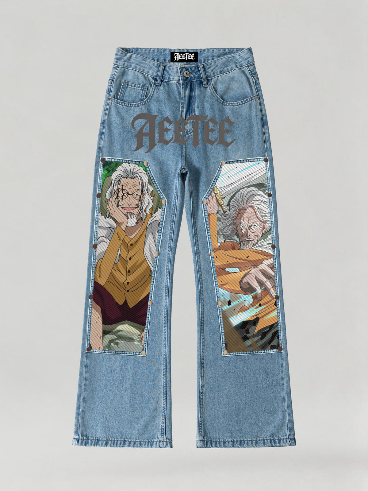 Dark King Silvers Rayleigh Patches Denim