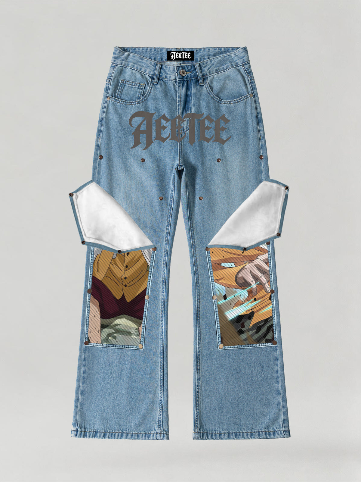 Dark King Silvers Rayleigh Patches Denim