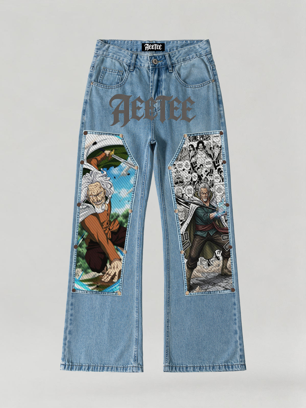 One Piece Silvers Rayleigh Blue wash Jeans