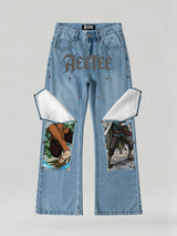 One Piece Silvers Rayleigh Blue wash Jeans