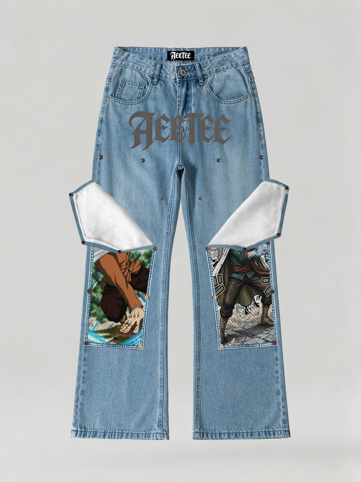 One Piece Silvers Rayleigh Blue wash Jeans