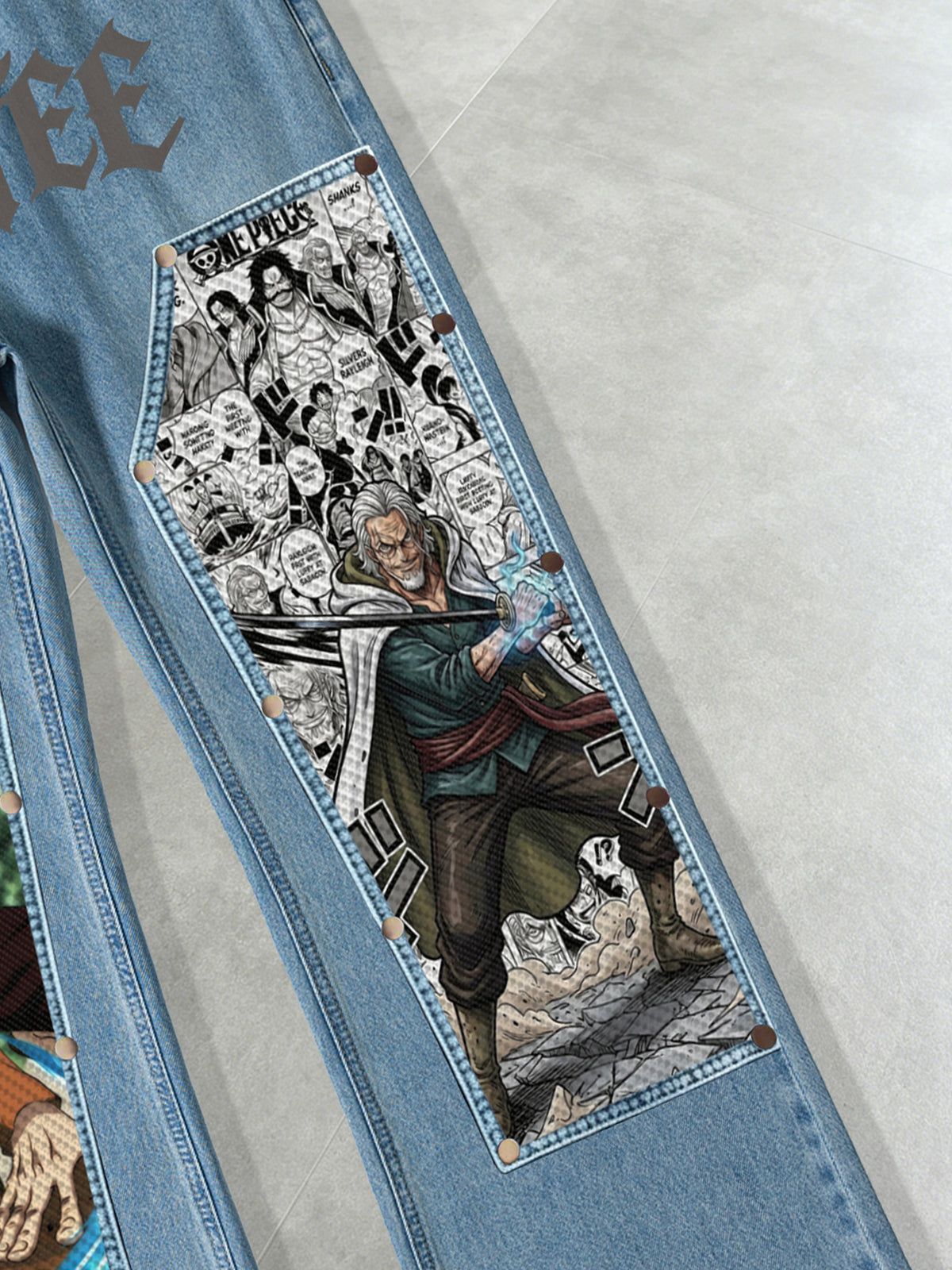 One Piece Silvers Rayleigh Blue wash Jeans