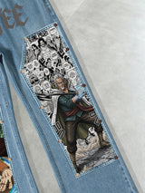 One Piece Silvers Rayleigh Blue wash Jeans