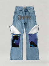One Piece Kaido & Lurry Gear 5 Flare Jeans