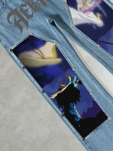 One Piece Kaido & Lurry Gear 5 Flare Jeans