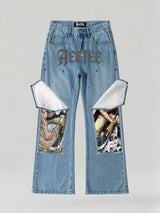 Edward Newgate Snap Button Bootcut Denim