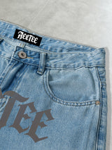 One Piece Anime Bootcut Flare Jeans