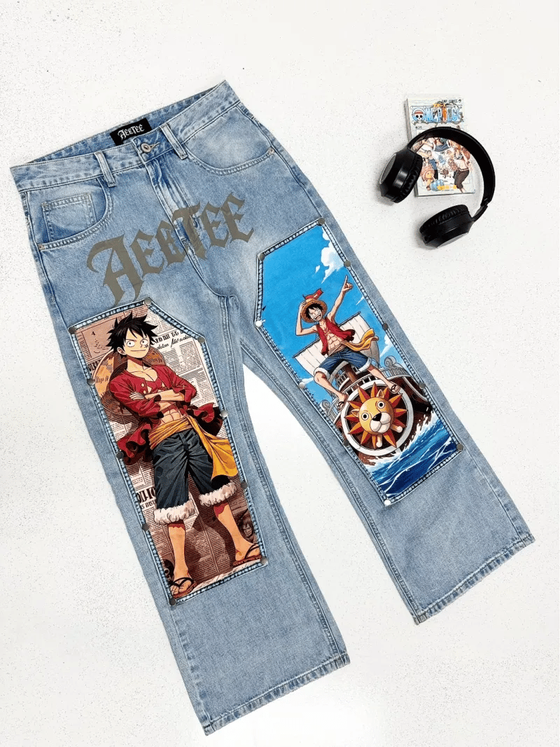 Washed Denim Base Jeans (Blank)