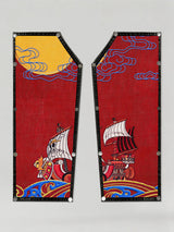 Thousand Sunny Print snap-on patches