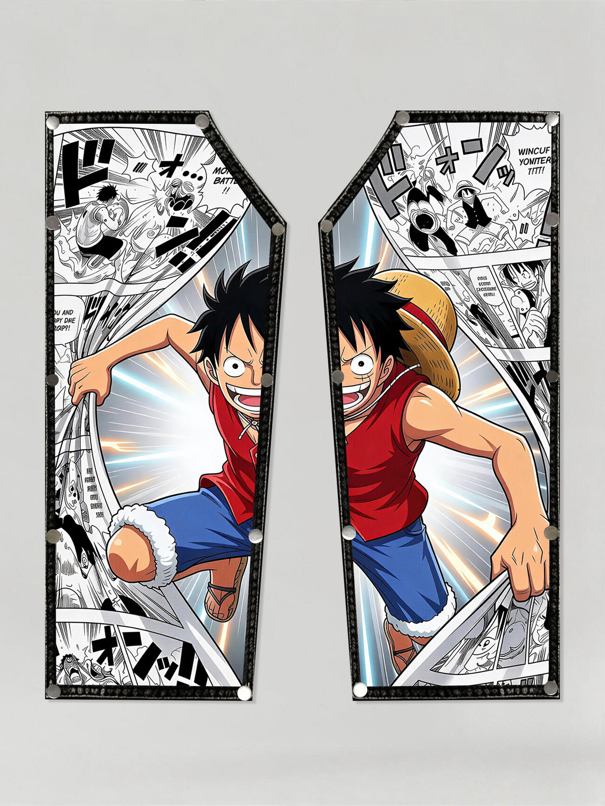 Luffy Dynamic Comics Print Patches